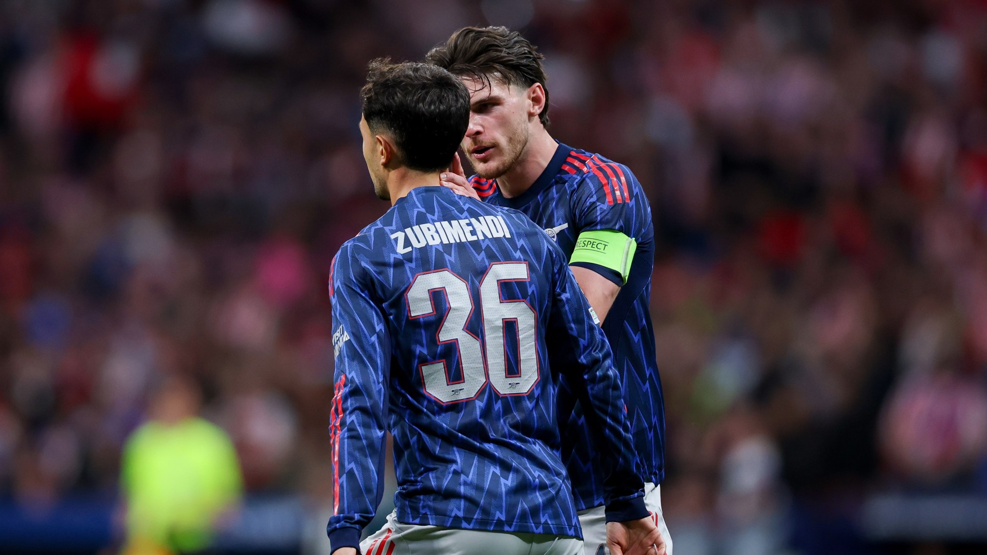 Zubimendi believes ‘incredible’ Emirates atmosphere will propel Arsenal into Champions League final