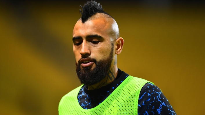 Arturo Vidal is isolating from Chile team-mates after testing positive for COVID-19