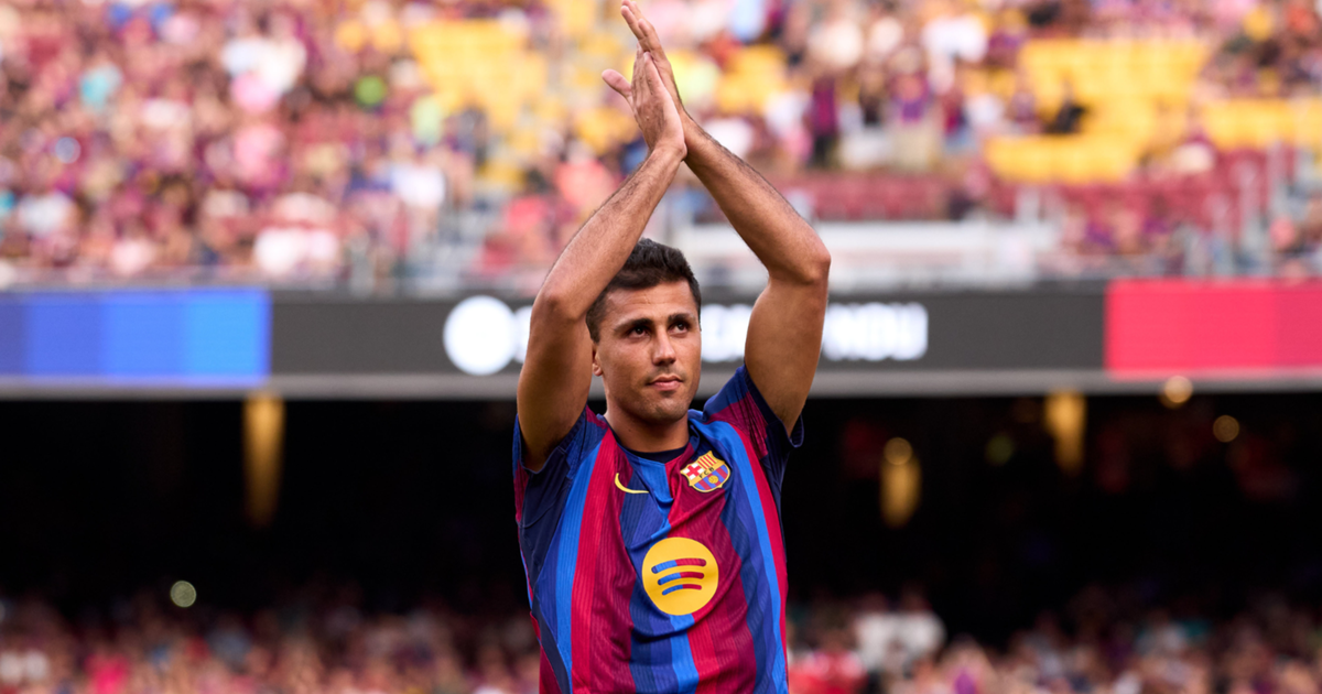 Rodri, who joined Barcelona instead of Real Madrid