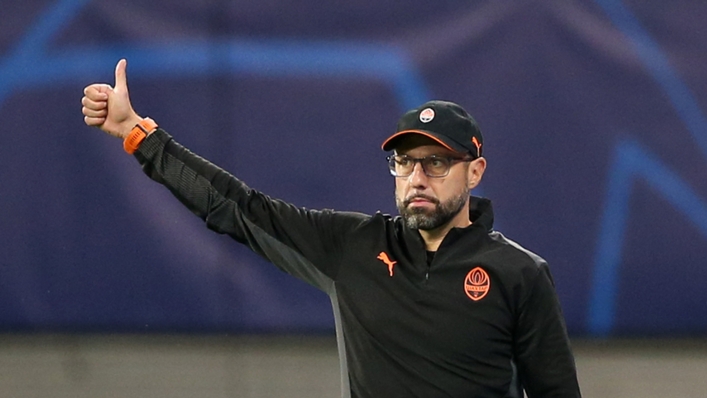 Roberto De Zerbi during his time in charge of Shakhtar Donetsk