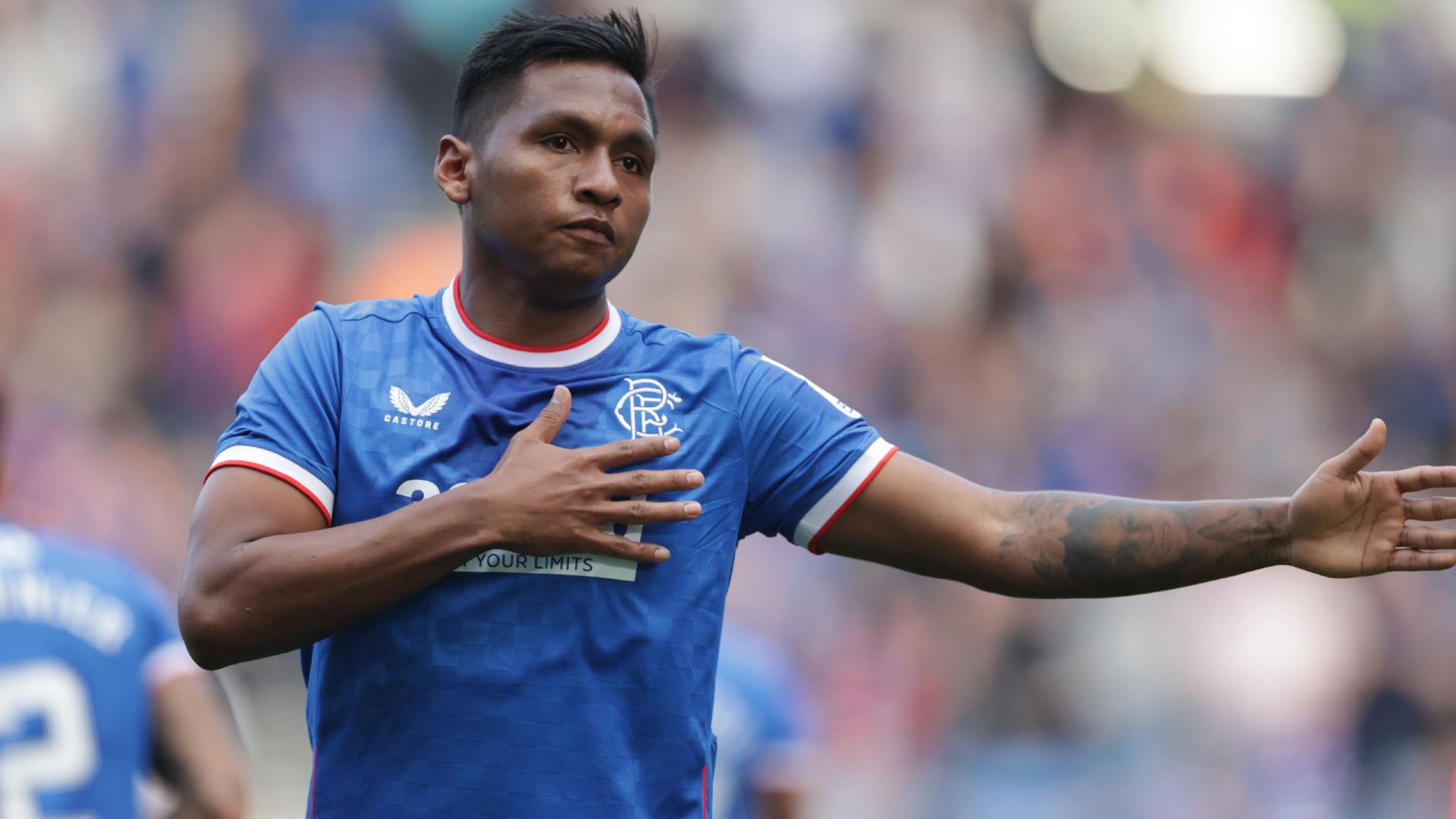 Alfredo Morelos is leaving Rangers (Steve Welsh/PA)