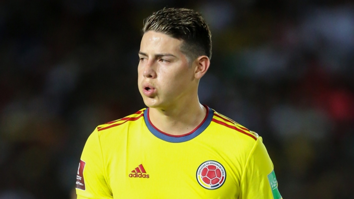 James Rodriguez will not be at the 2022 World Cup