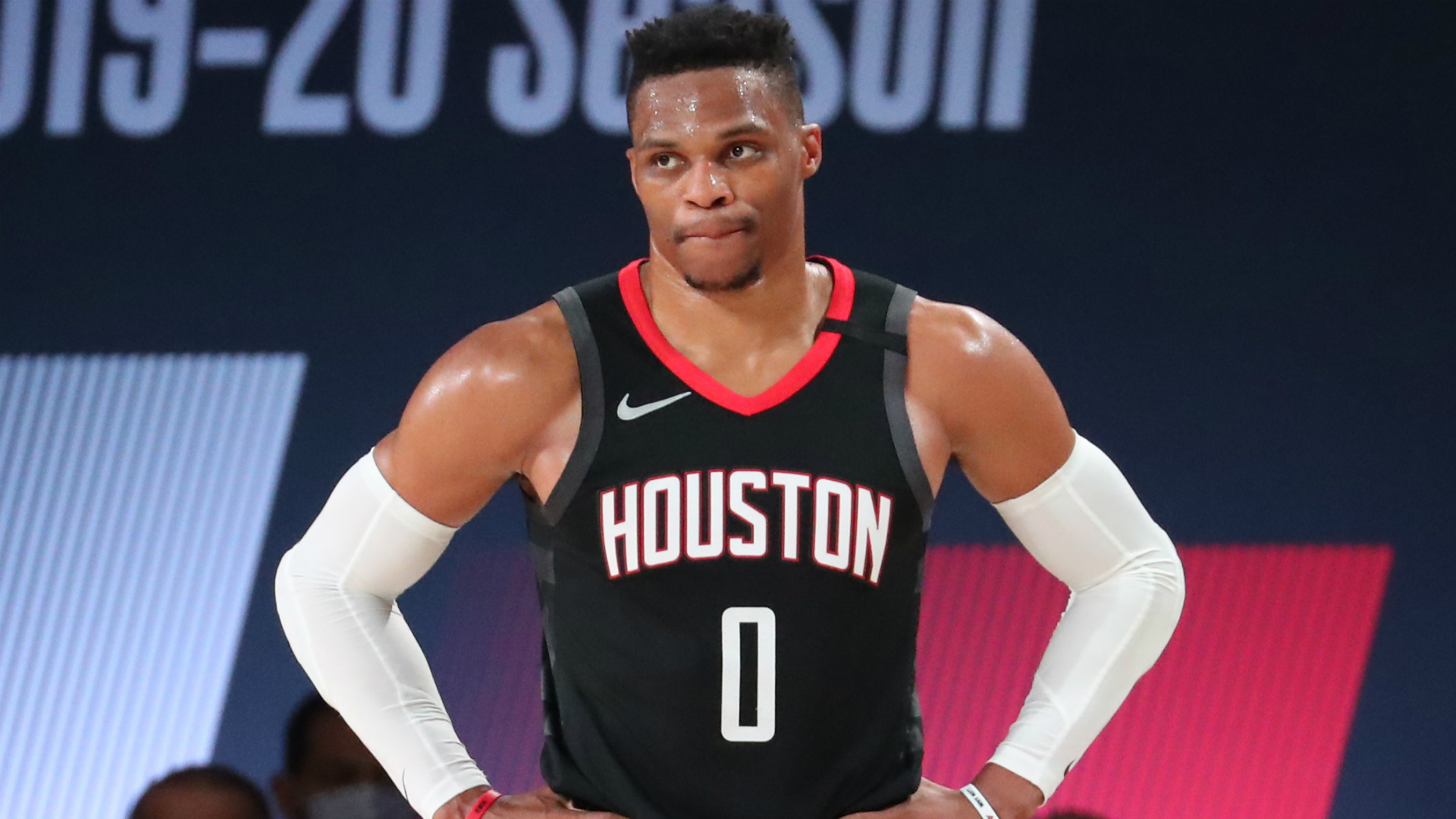 Westbrook sidesteps trade questions after leaving Rockets for Wizards