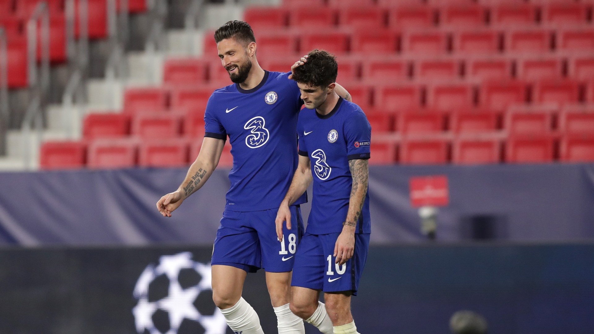 Giroud compares Pulisic to Eden Hazard after his time at Chelsea