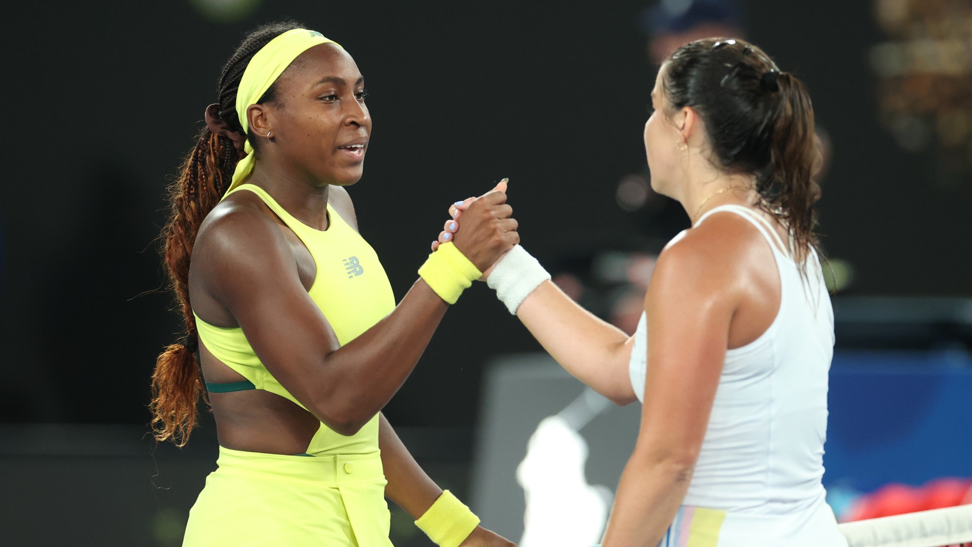 Australian Open: Gauff battles past Burrage