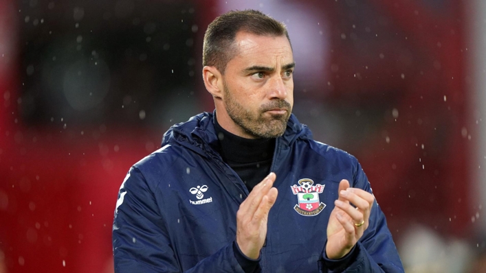 Ruben Selles is leaving Southampton (Joe Giddens/PA)