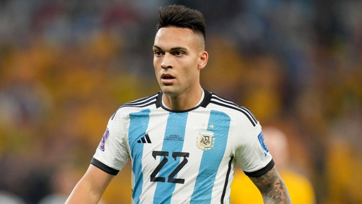 Lautaro Martinez is yet to open his account at the World Cup in Qatar
