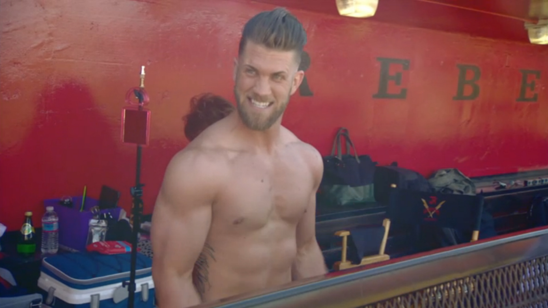 Bryce Harper Shoved Raw Potatoes Down His Throat For Espn Body Issue