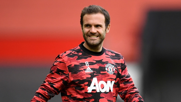 Manchester United midfielder Juan Mata