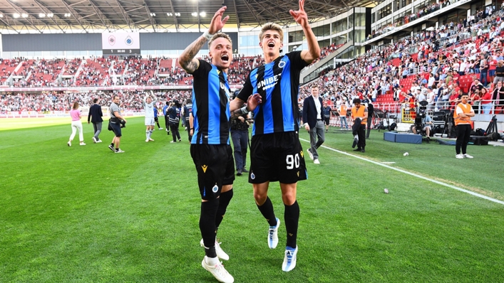 Brugge duo Noah Lang and Charles De Ketelaere are reportedly interesting Serie A giants Milan