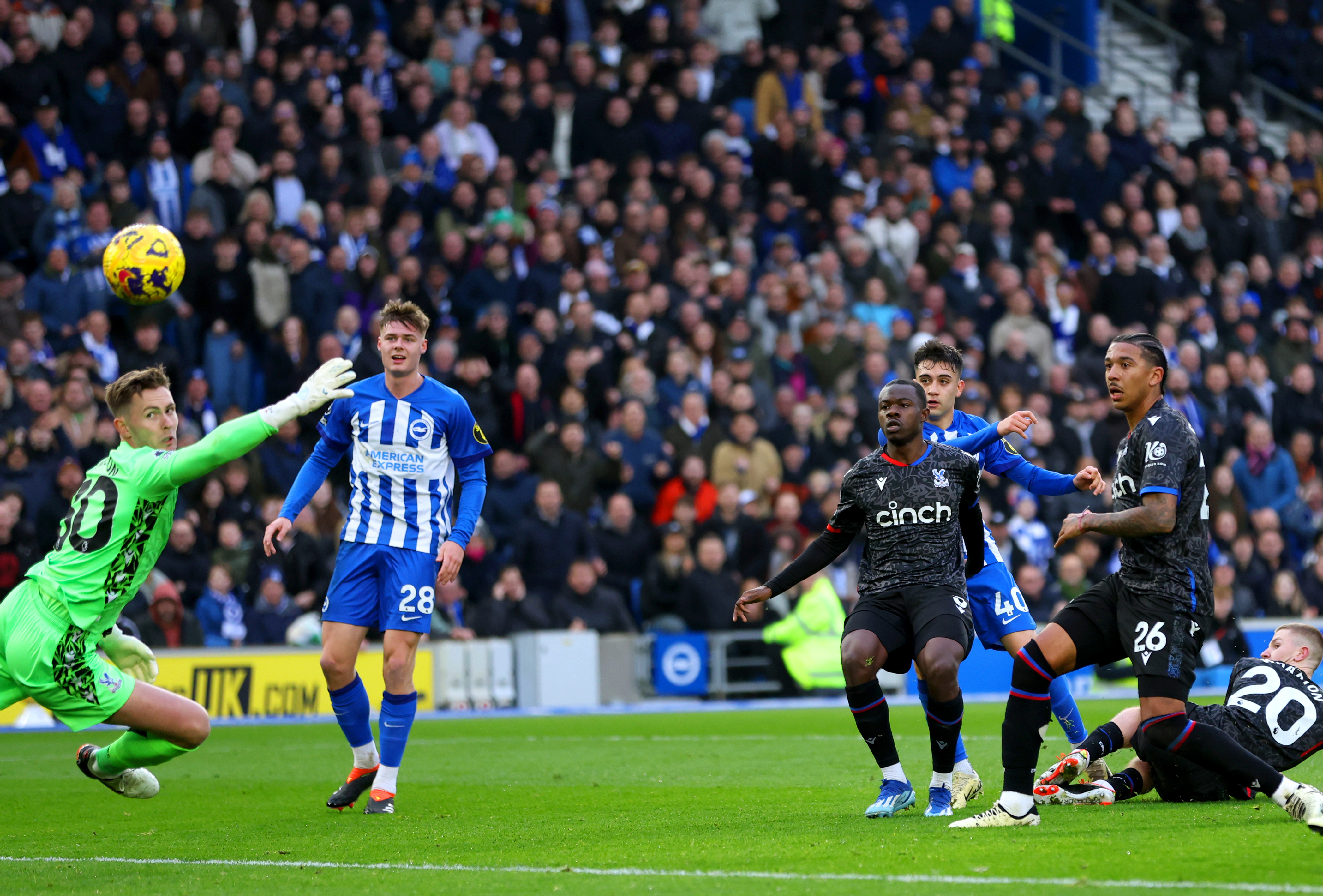 Facundo Buonanotte adds a third for Brighton