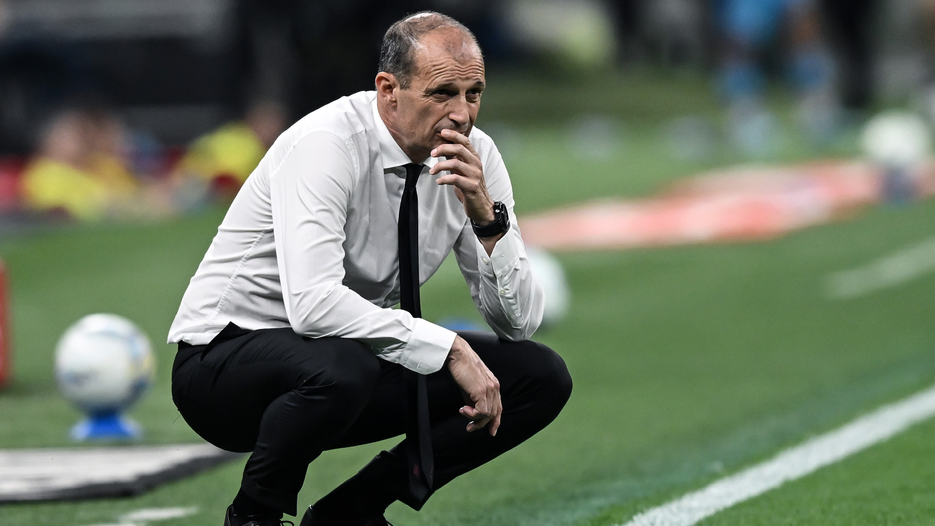 Allegri has no harsh words for Milan players despite Champions League failure