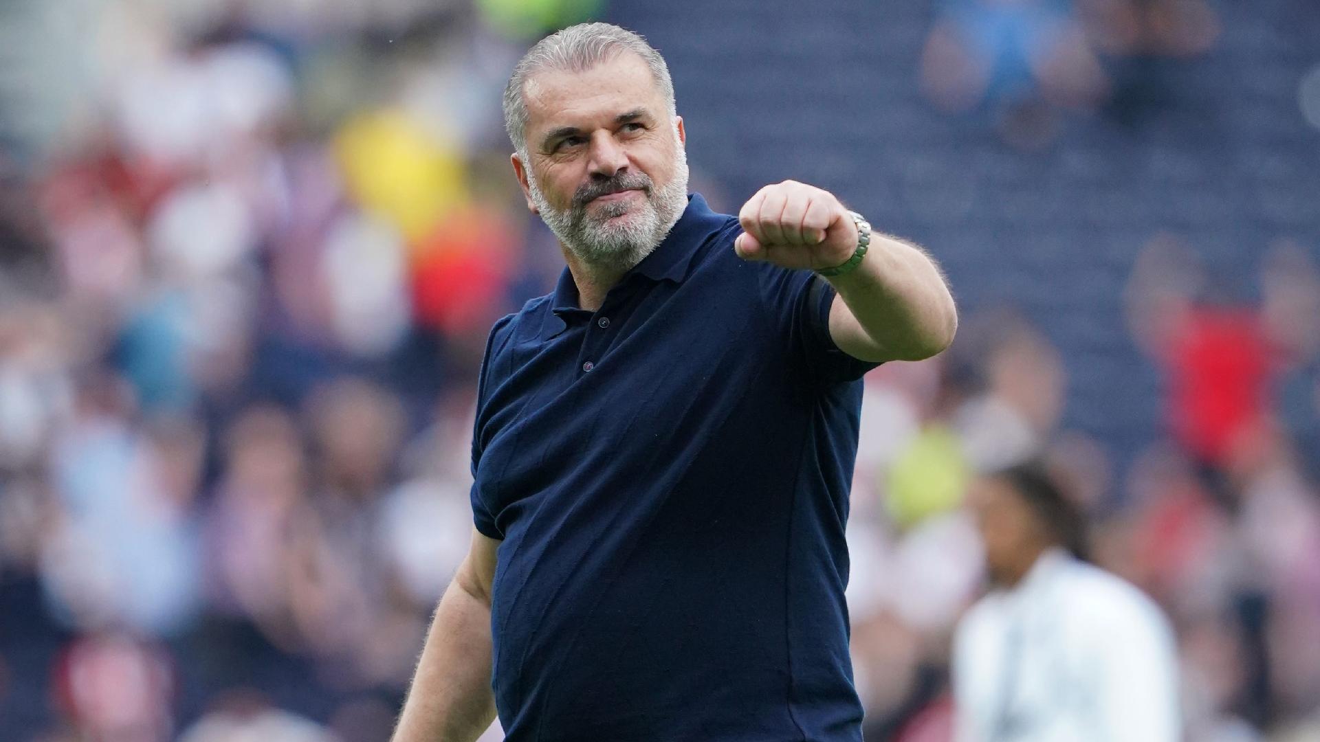 Ange Postecoglou says Tottenham will play on the front foot against Arsenal