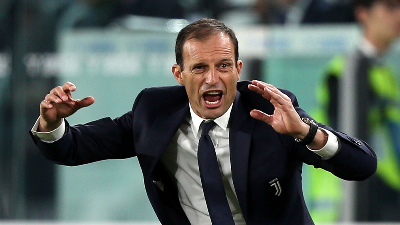 Afbeeldingsresultaat voor massimiliano allegri juventus-sporting 2-1