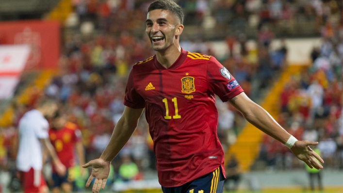 Ferran Torres shines for his country Spain