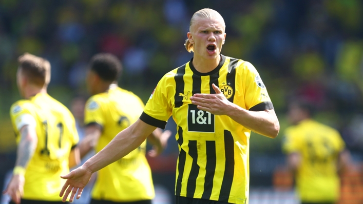 Erling Haaland will look to further improve Manchester City