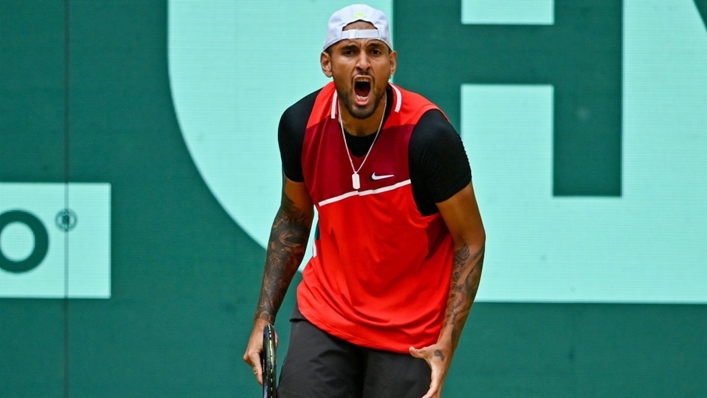 Nick Kyrgios has been left unimpressed with the ATP Tour trialling off-court coaching
