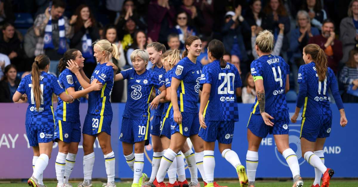 Chelsea women break Premier League record after scoring in 56th successive Super  League game