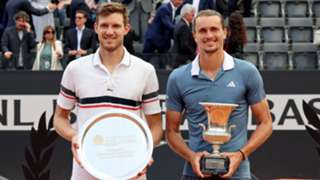 Zverev sees off Jarry to claim second Italian Open crown