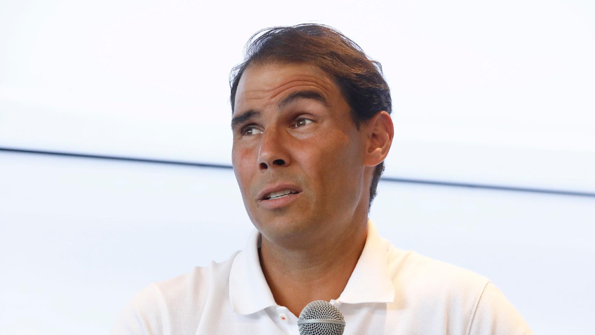 Rafael Nadal announces his withdrawal from the French Open (Francisco Ubilla/AP)