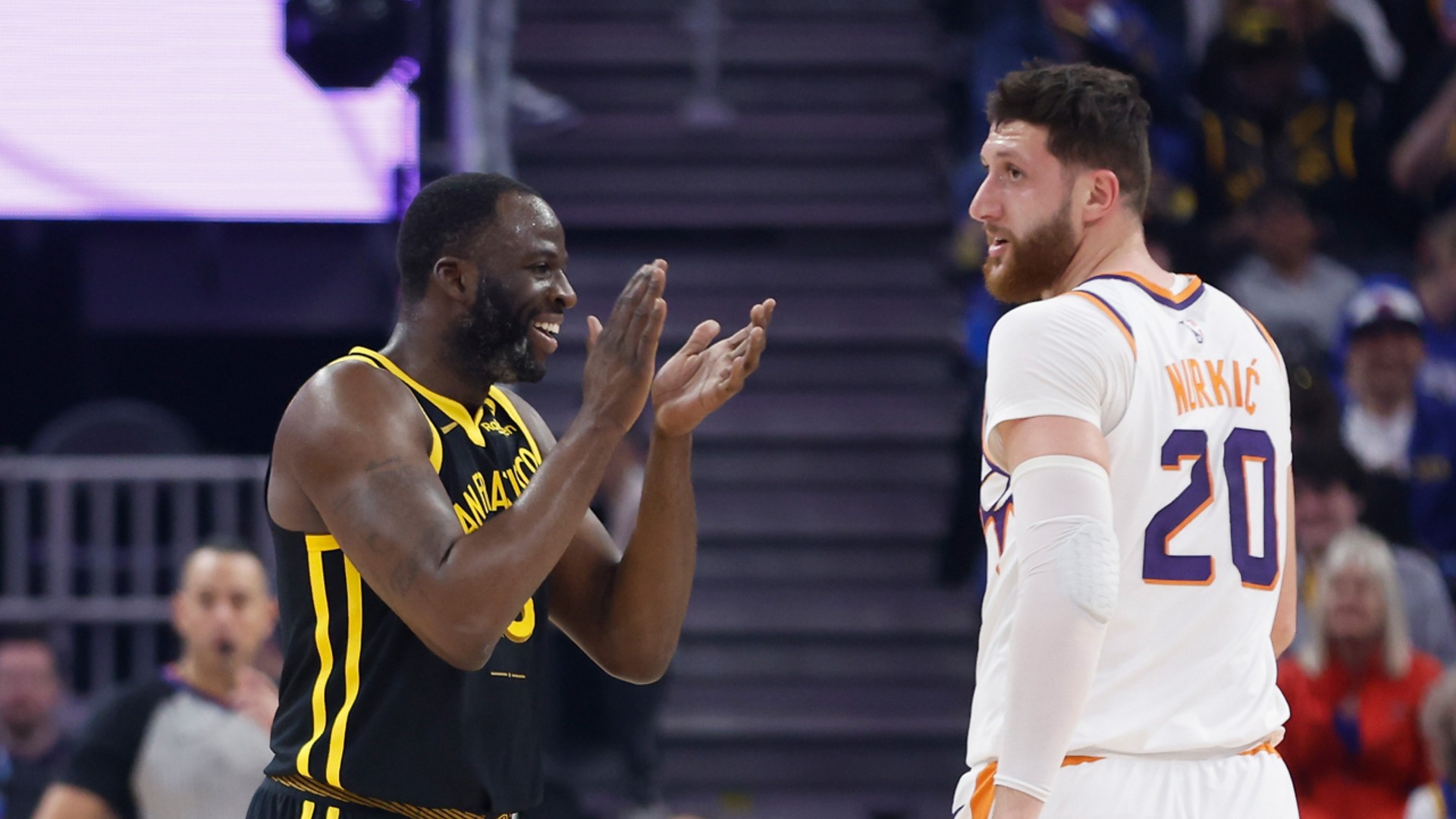 'He doesn't deserve a chance' – Nurkic hits out at Green while Durant hails Curry following last-gasp Warriors win