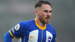 Brighton midfielder Alexis Mac Allister is to undergo a medical with Liverpool (Adam Davy/PA Images).