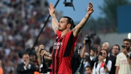 Zlatan Ibrahimovic laps up the acclaim after Milan clinch the Serie A title