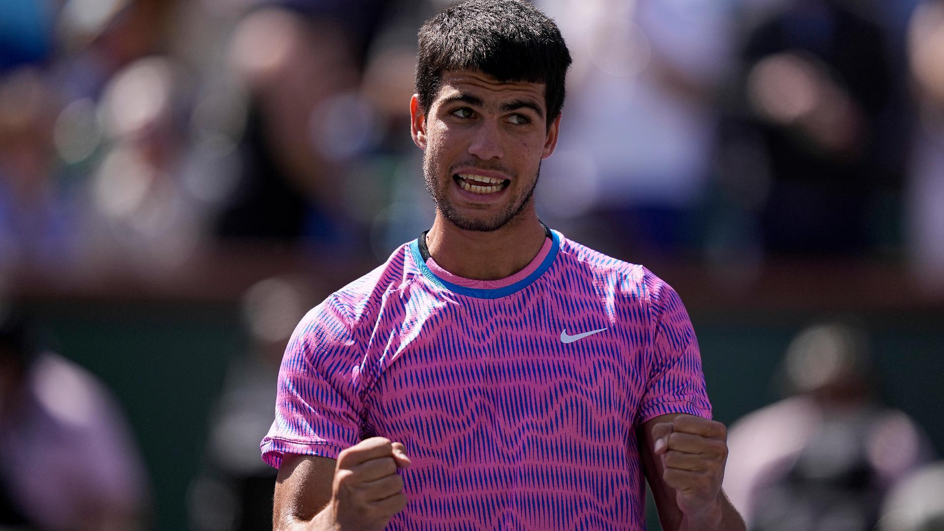 Carlos Alcaraz makes light work of Fabian Marozsan in Indian Wells
