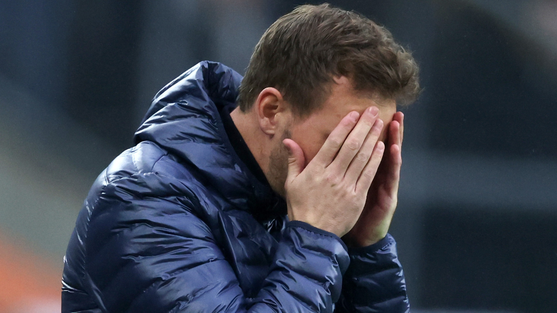 It was a head-in-hands day for Bayern Munich boss Julian Nagelsmann