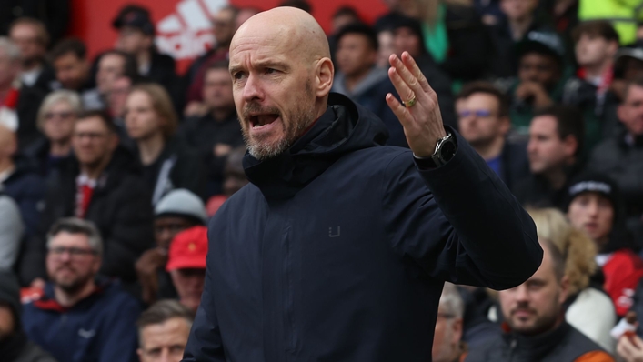 Erik ten Hag was frustrated on Sunday