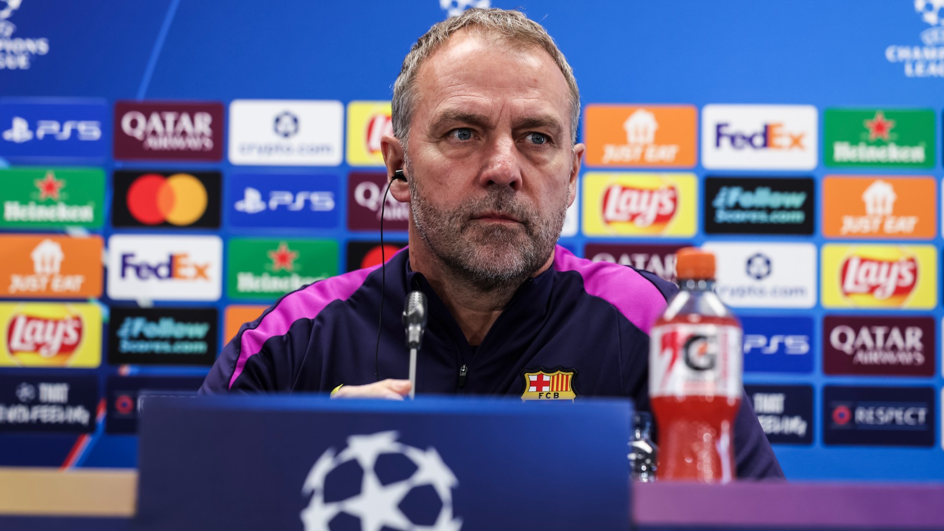 Flick focused on Champions League clash amid Barcelona renewal talks