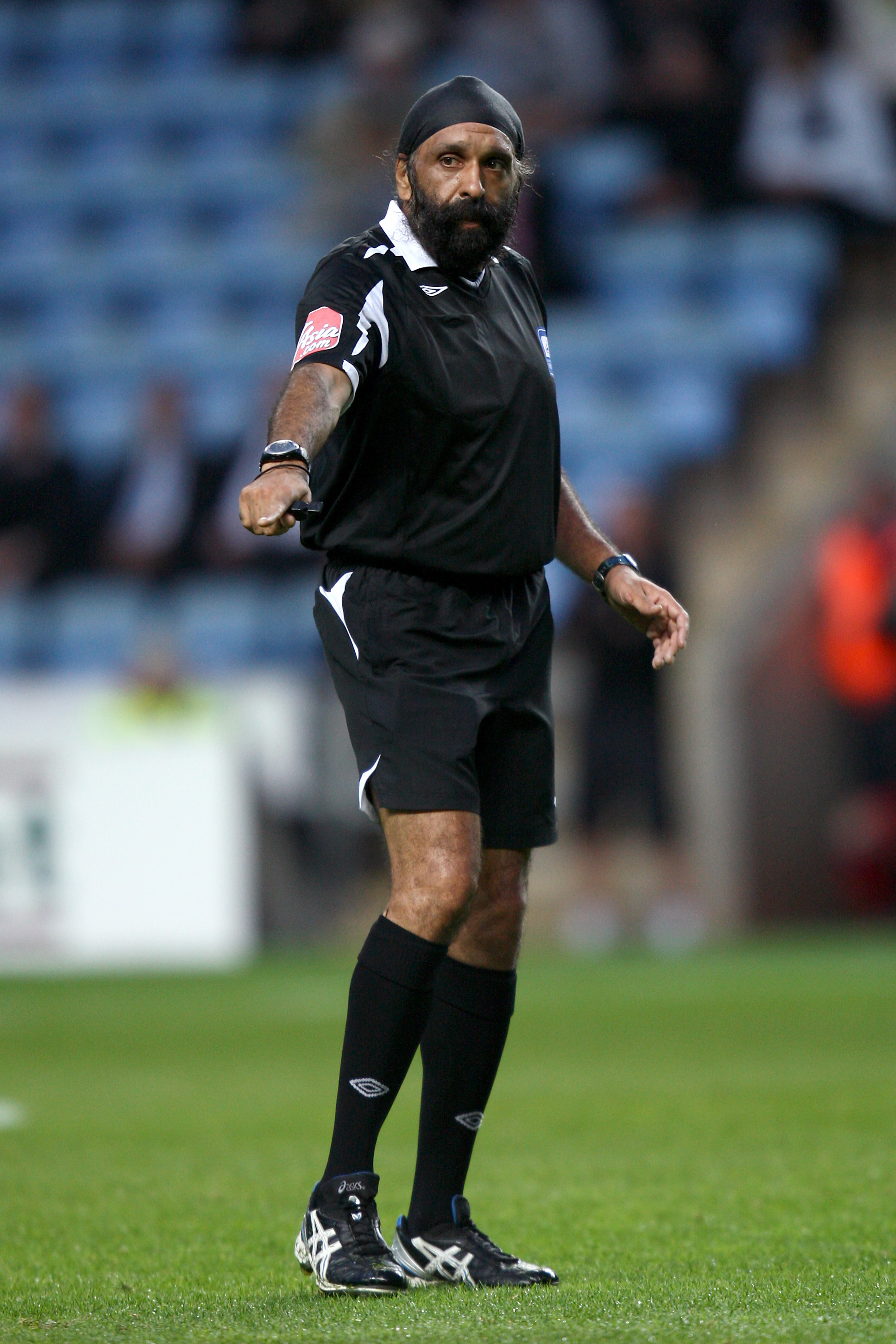 Singh Gill's father Jarnail Singh refereed in the EFL for six years between 2004 and 2010