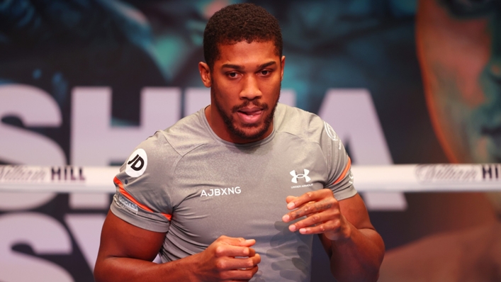 Former world heavyweight champion Anthony Joshua