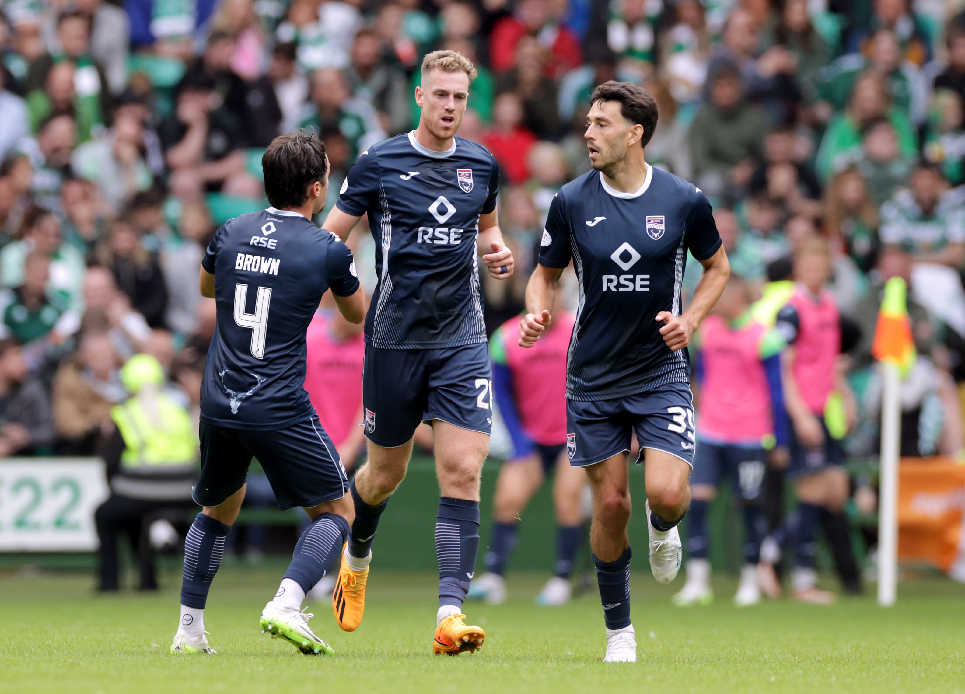 David Turnbull at the double as Celtic give Brendan Rodgers winning return