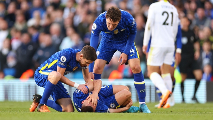 Mateo Kovacic was injured at Leeds