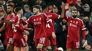 Liverpool 2-0 Aston Villa: Salah ties Rooney record as champions end losing run