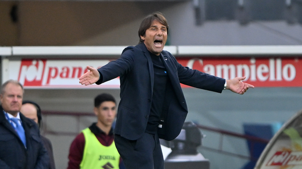 Conte: Napoli 'too busy trying to be pretty' in Torino defeat