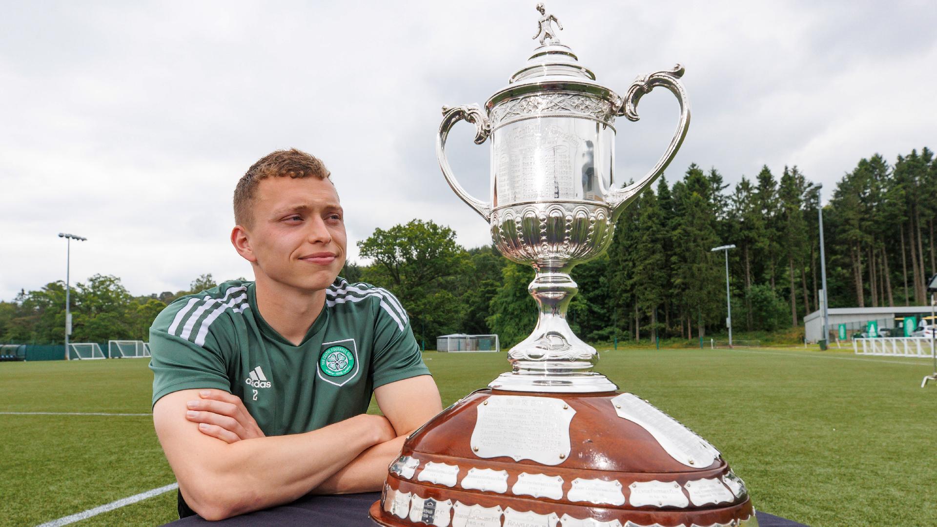 Alistair Johnston only has eyes for the Scottish Cup (Steve Welsh/PA)