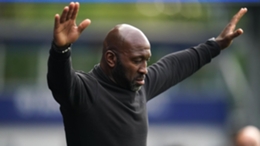 Sheffield Wednesday manager Darren Moore gestures to the crowd (Nick Potts/PA)