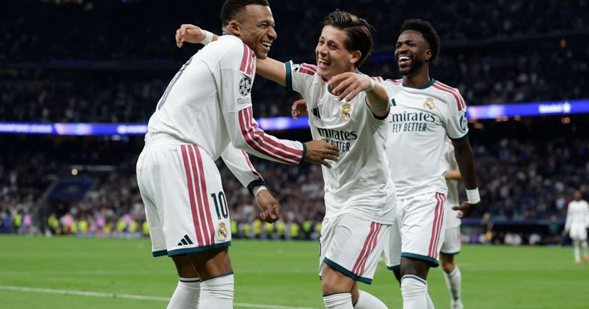 Real Madrid 4-1 RB Leipzig: Mbappe and Guler shine as Diomande stunner seals perfect European start