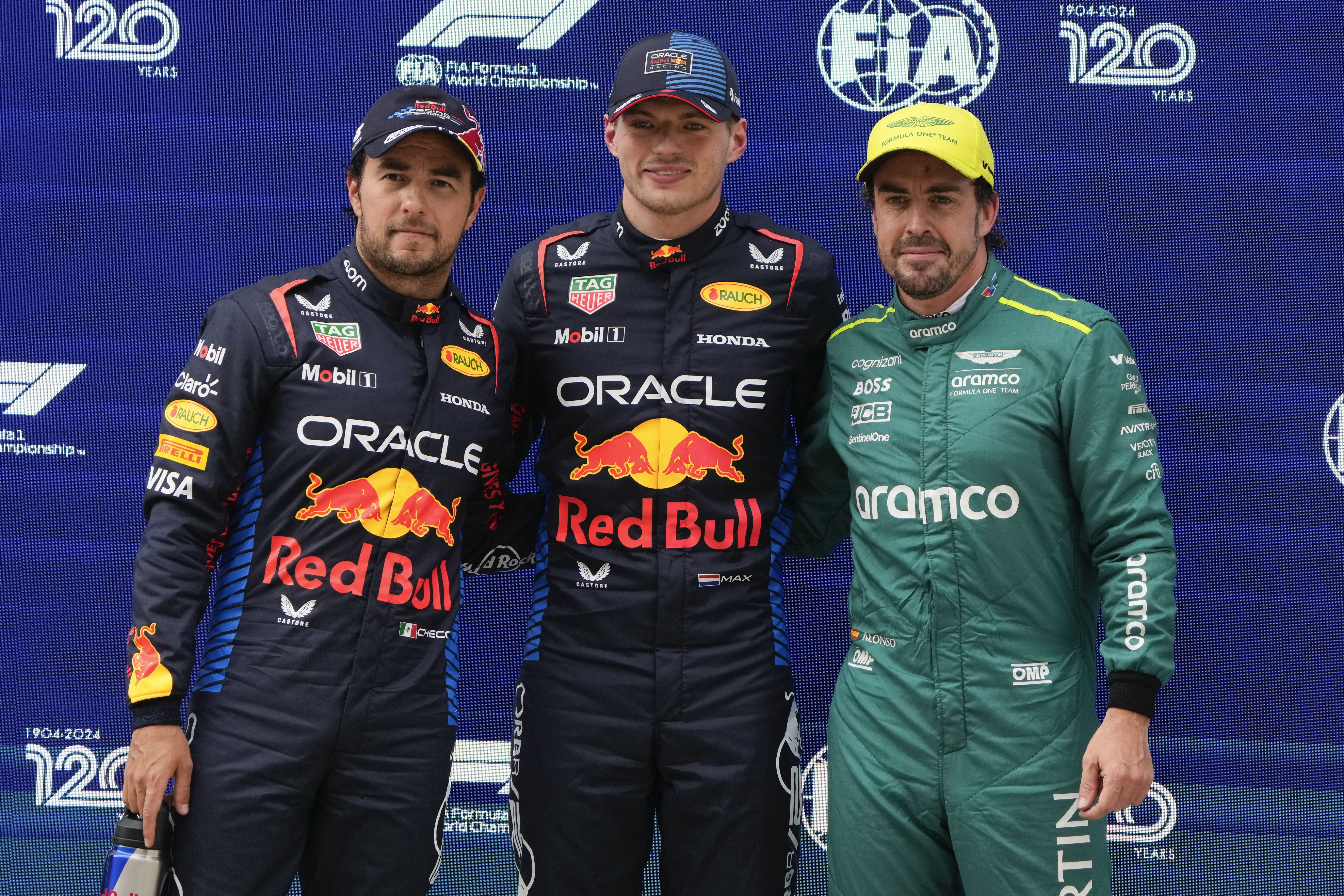 Verstappen beat Perez and Alonso to China Grand Prix pole position
