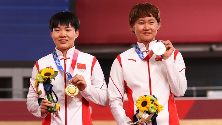 China won cycling gold in Tokyo on Monday