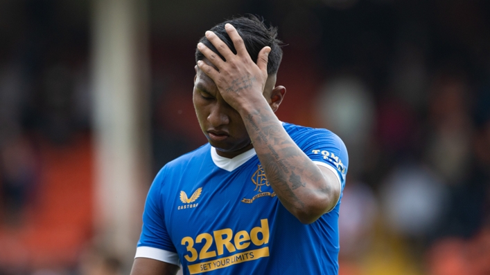 Alfredo Morelos missed a number of chances to kill off Alashkert