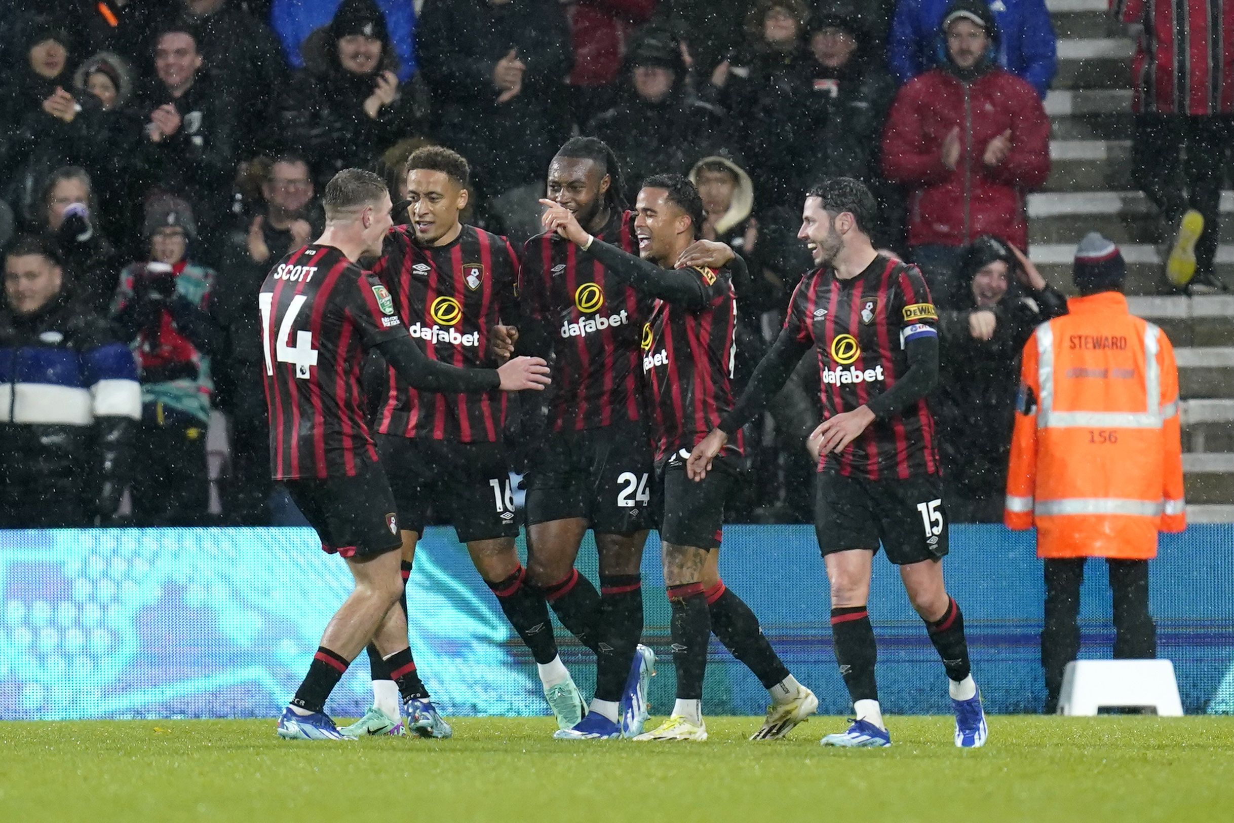 Justin Kluivert scored for Bournemouth