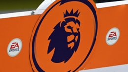A general view of the premier league logo before the Premier League match at the Emirates Stadium, London. Picture date: Sunday May 9, 2021.