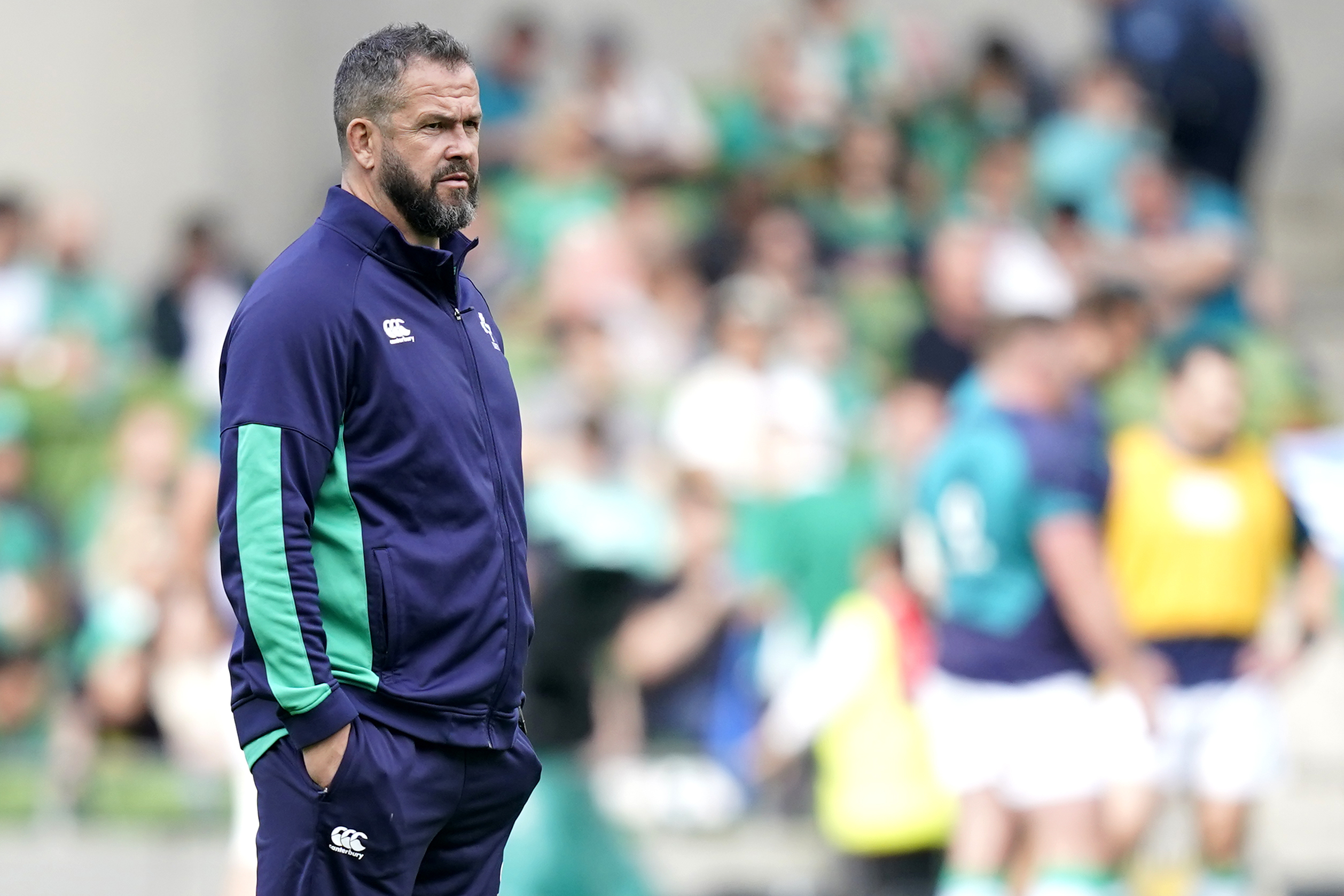 Andy Farrell is due to name his World Cup squad on Sunday