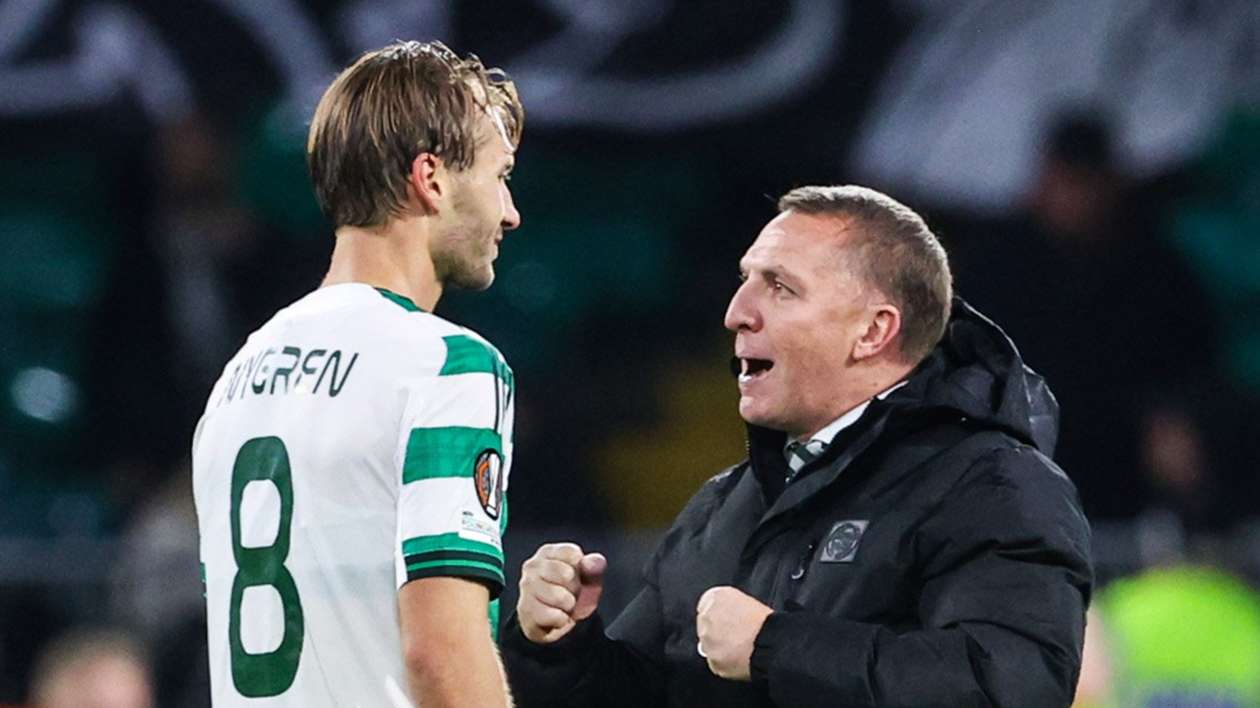 Rodgers delighted with Nygren's courage in Europa League win