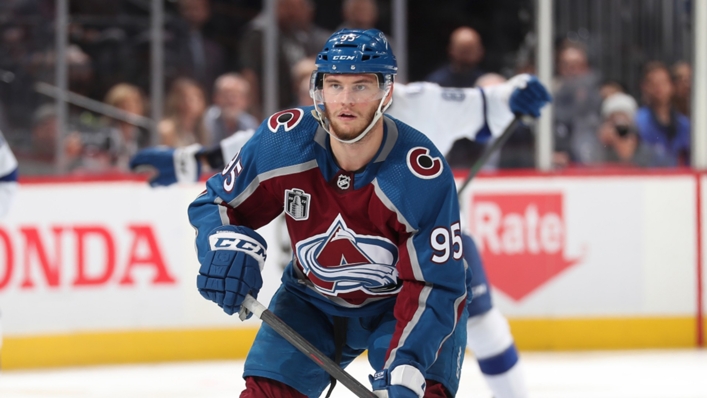 Andre Burakovsky in action for the Avalanche