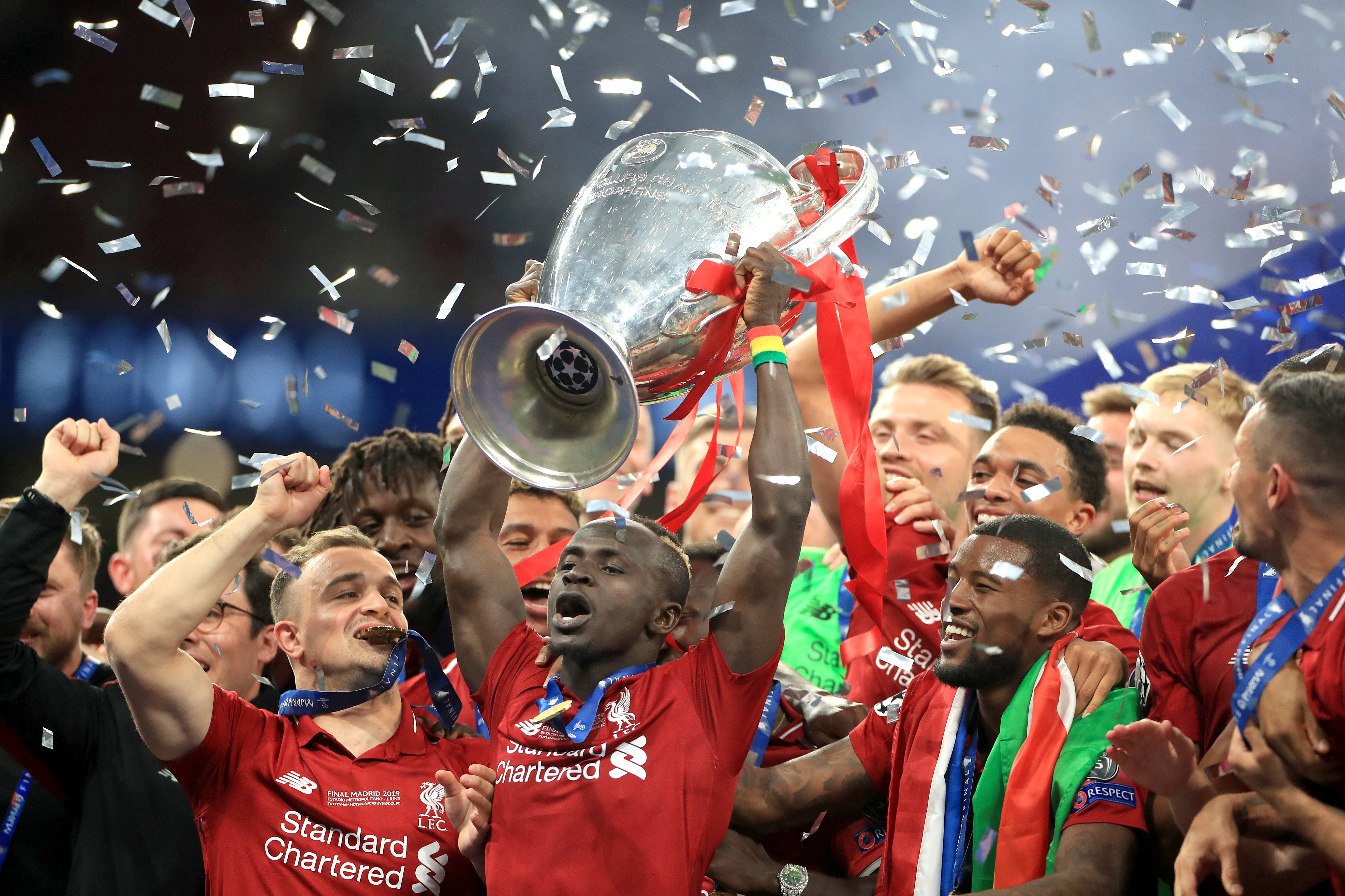 Sadio Mane won the Champions League during a fine spell at Liverpool