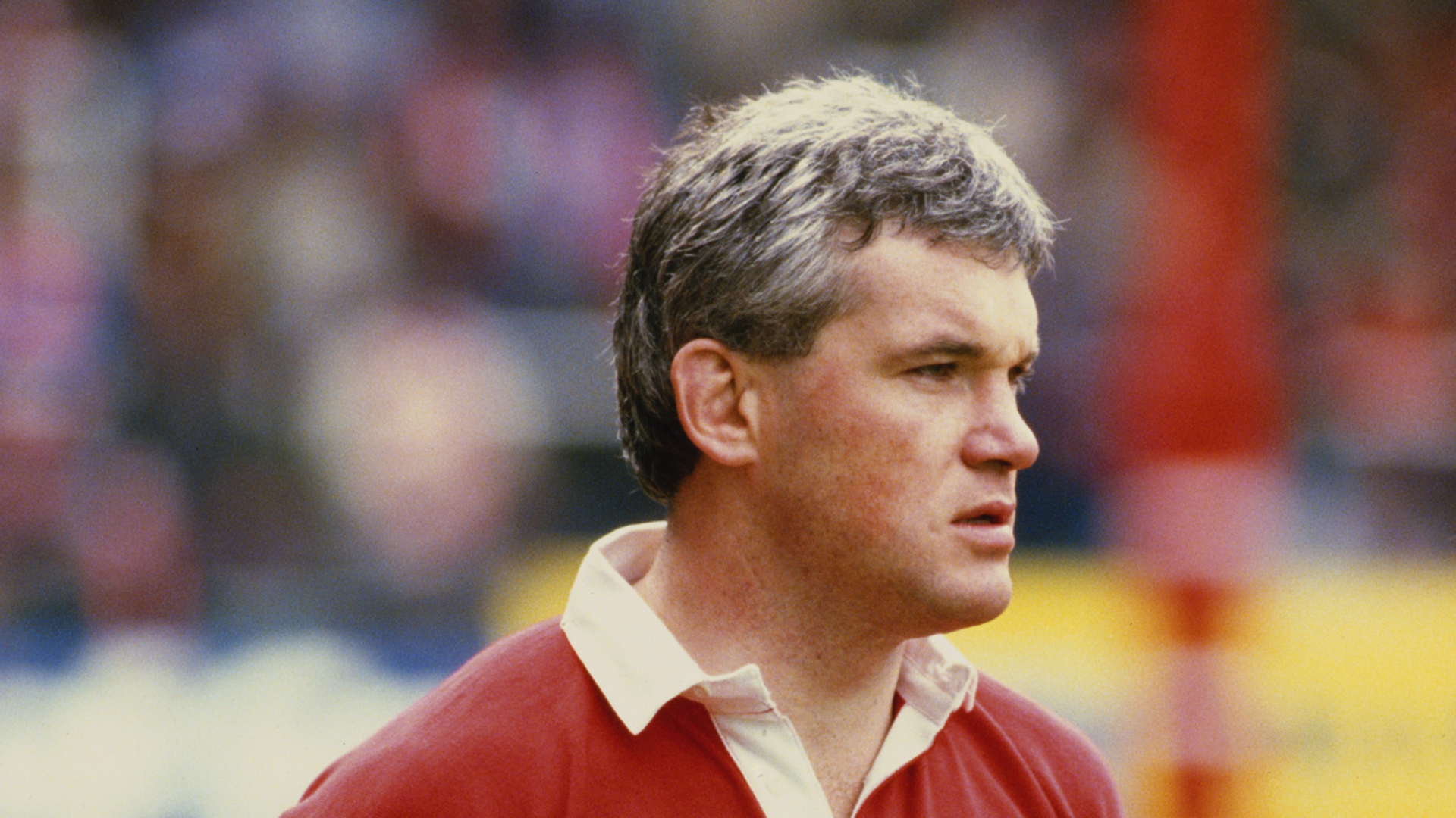 Eddie Butler pictured in 1984